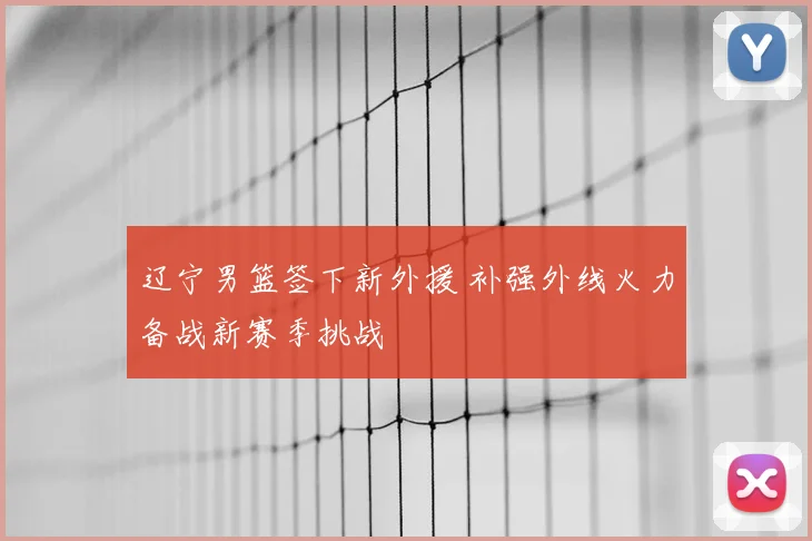 辽宁男篮签下新外援 补强外线火力备战新赛季挑战